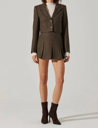 Astr - Siarah Pleated Mini Skirt