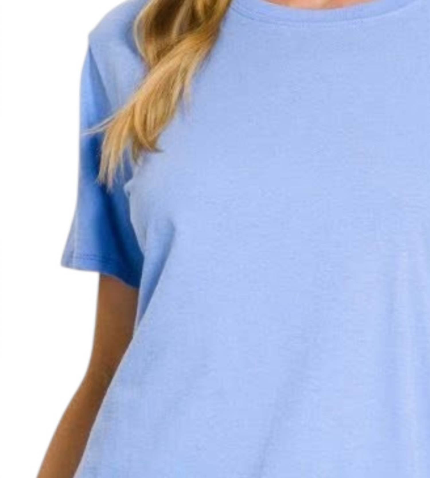 Zenana - Curvy Boyfriend Tee