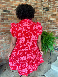Umgee - Tiered Mini Dress
