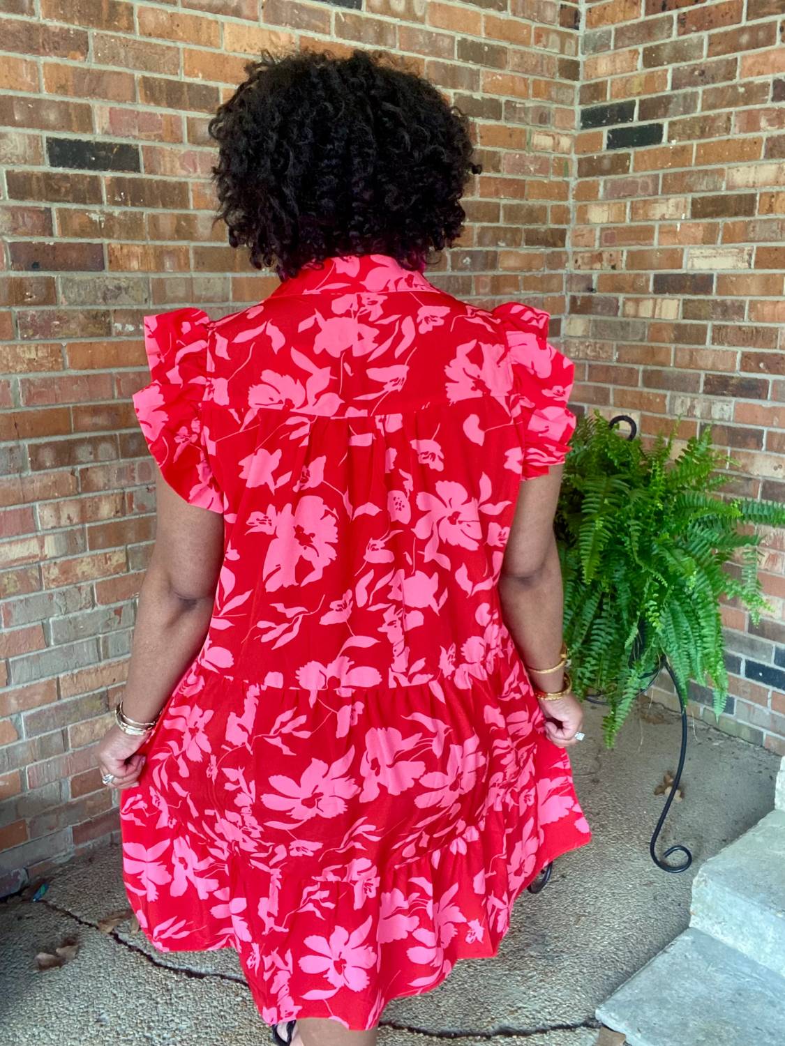 Umgee - Tiered Mini Dress
