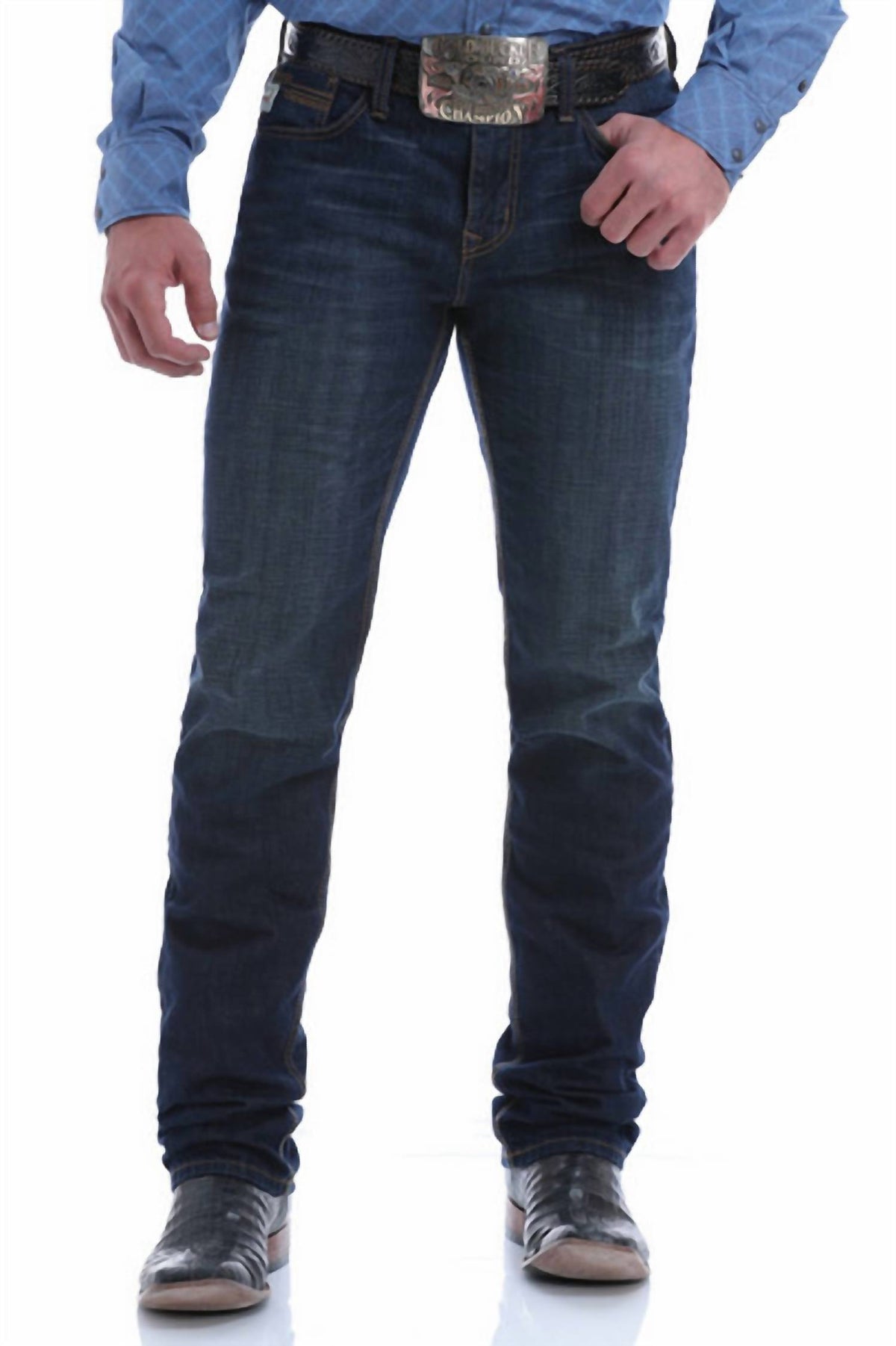 Cinch - Jesse Mid Rise Slim Straight Jeans