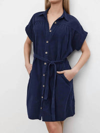 Velvet By Graham & Spencer - Macie Corduroy Mini Dress