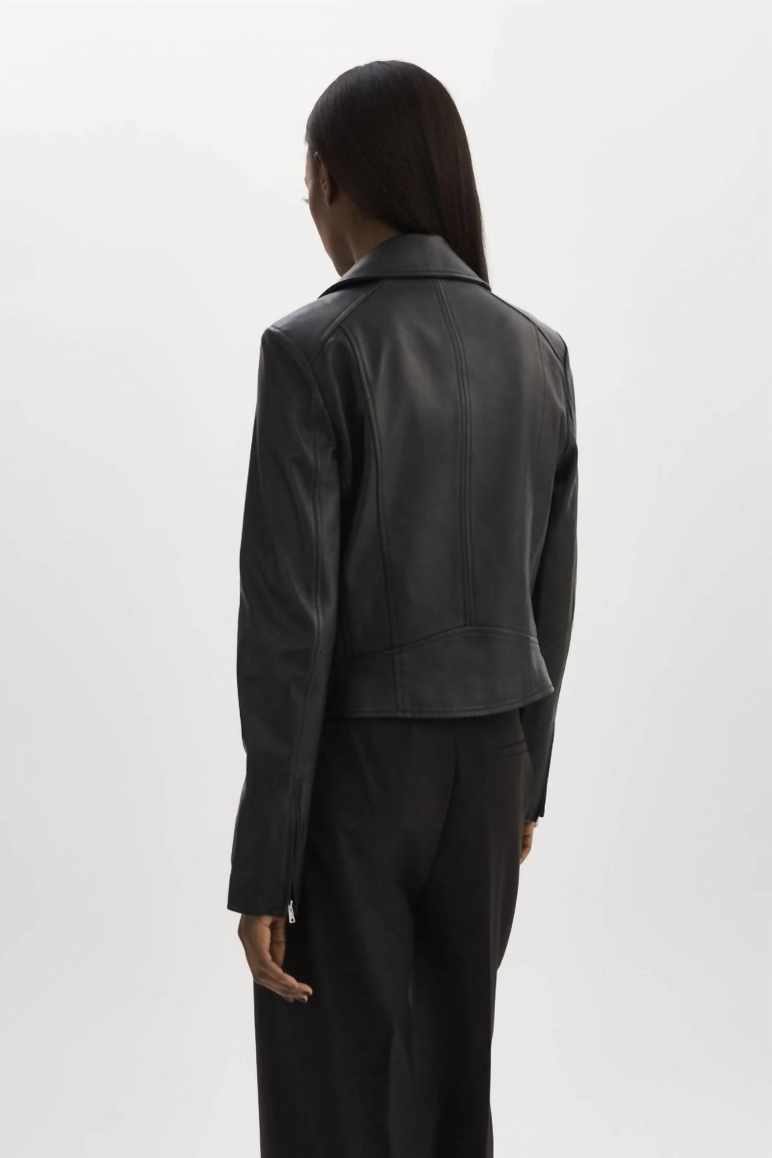 Lamarque - Kelsey Leather Biker Jacket