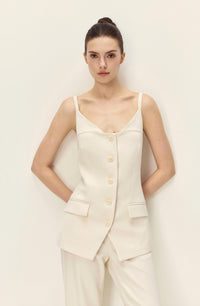 Elodie - Isobel Sleeveless V-neck Vest