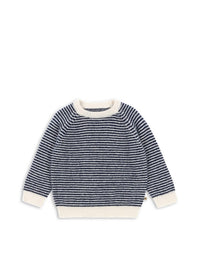 Konges Sløjd Kids' Berle Knit Sweater in blue butter - kids' sweater