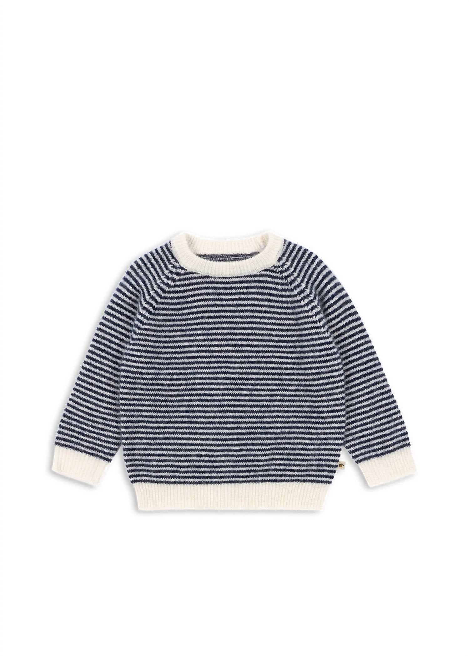 Konges Sløjd Kids' Berle Knit Sweater in blue butter - kids' sweater