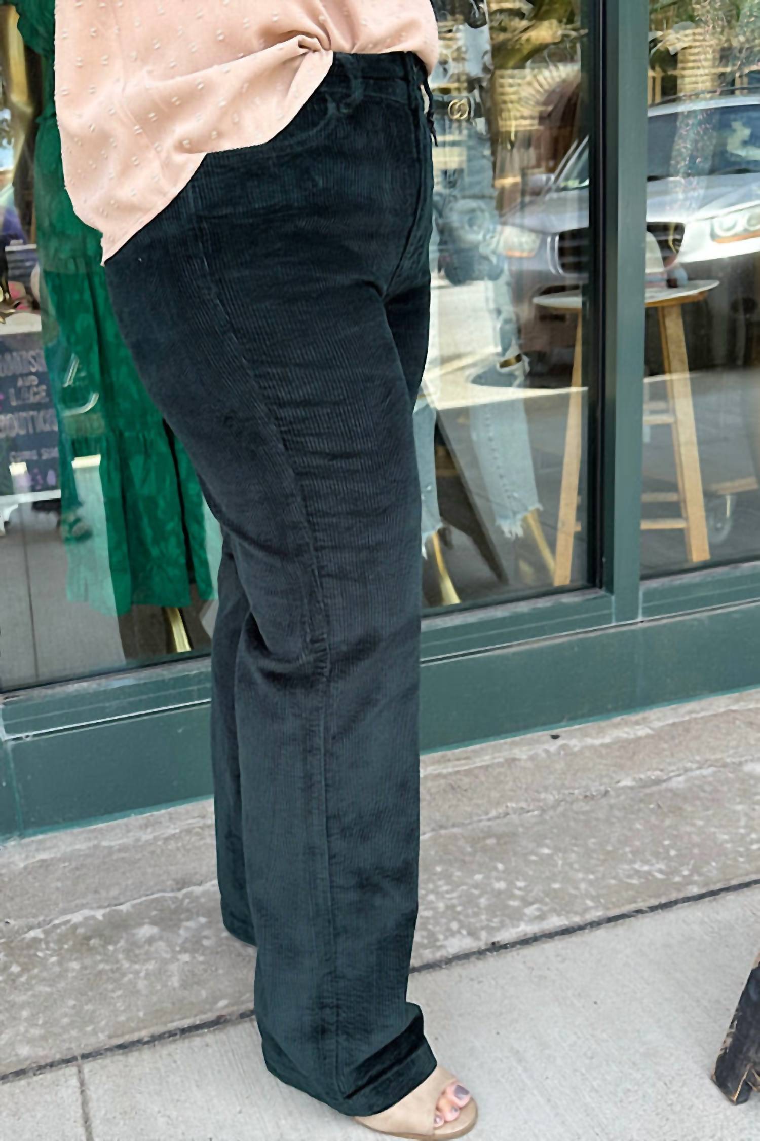 Judy Blue - Women's Abigail Wide Leg Corduroy Trouser