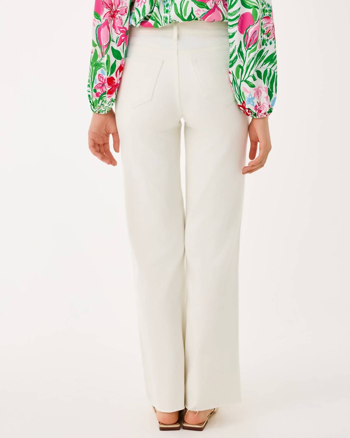Lilly Pulitzer - Aniston High Rise Straight Leg Jeans