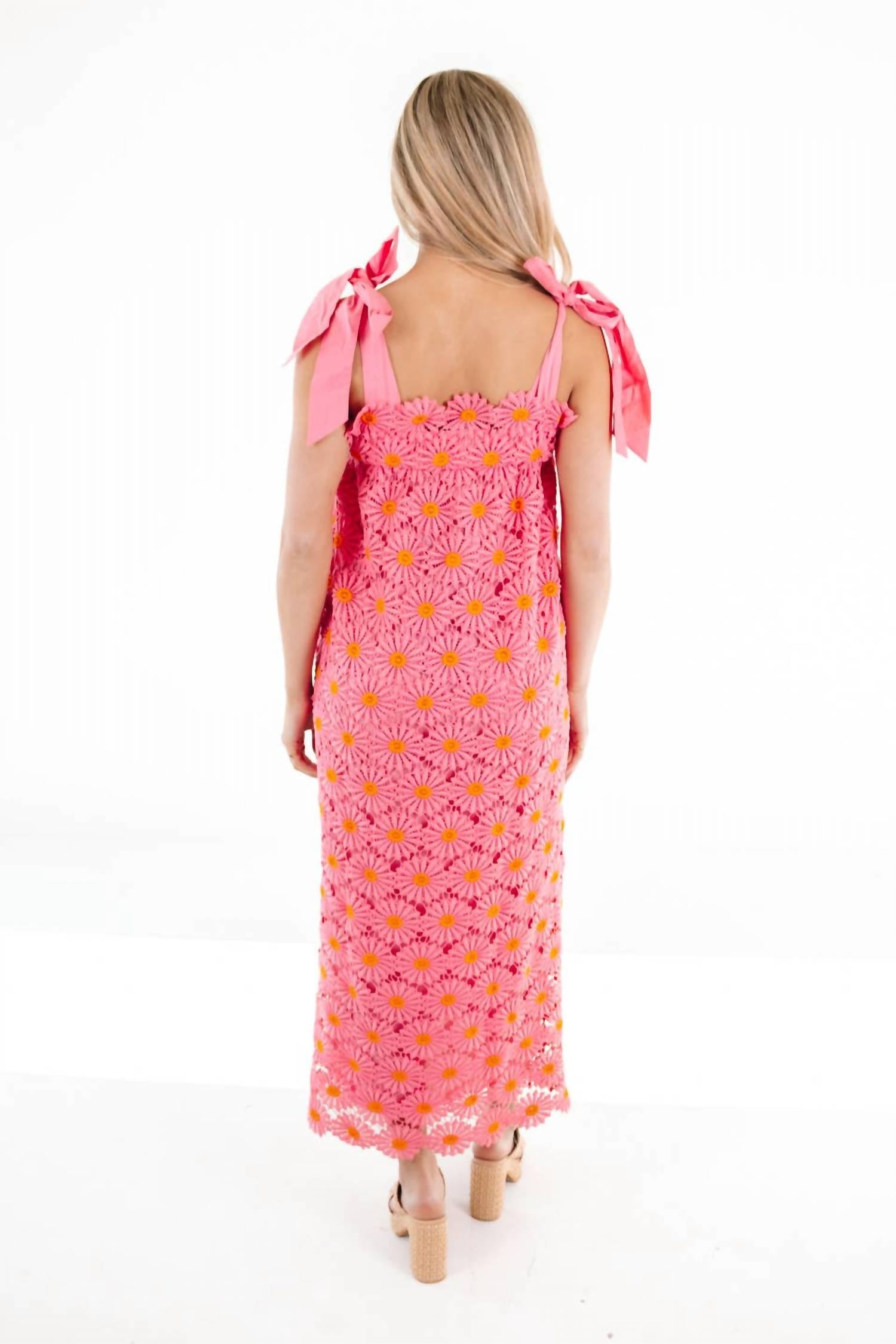 J.Marie - Lele Tie Strap Midi Dress
