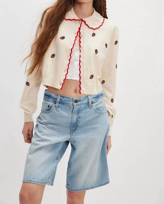 For Love & Lemons - Strawberry Jam Cardigan