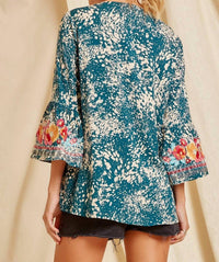 Andree By Unit - South Beach Embroidered Top