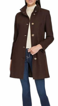Calvin Klein - Stand Collar Coat