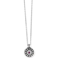 Brighton - Women's Pebble Dot Medali Petite Reversible Necklace