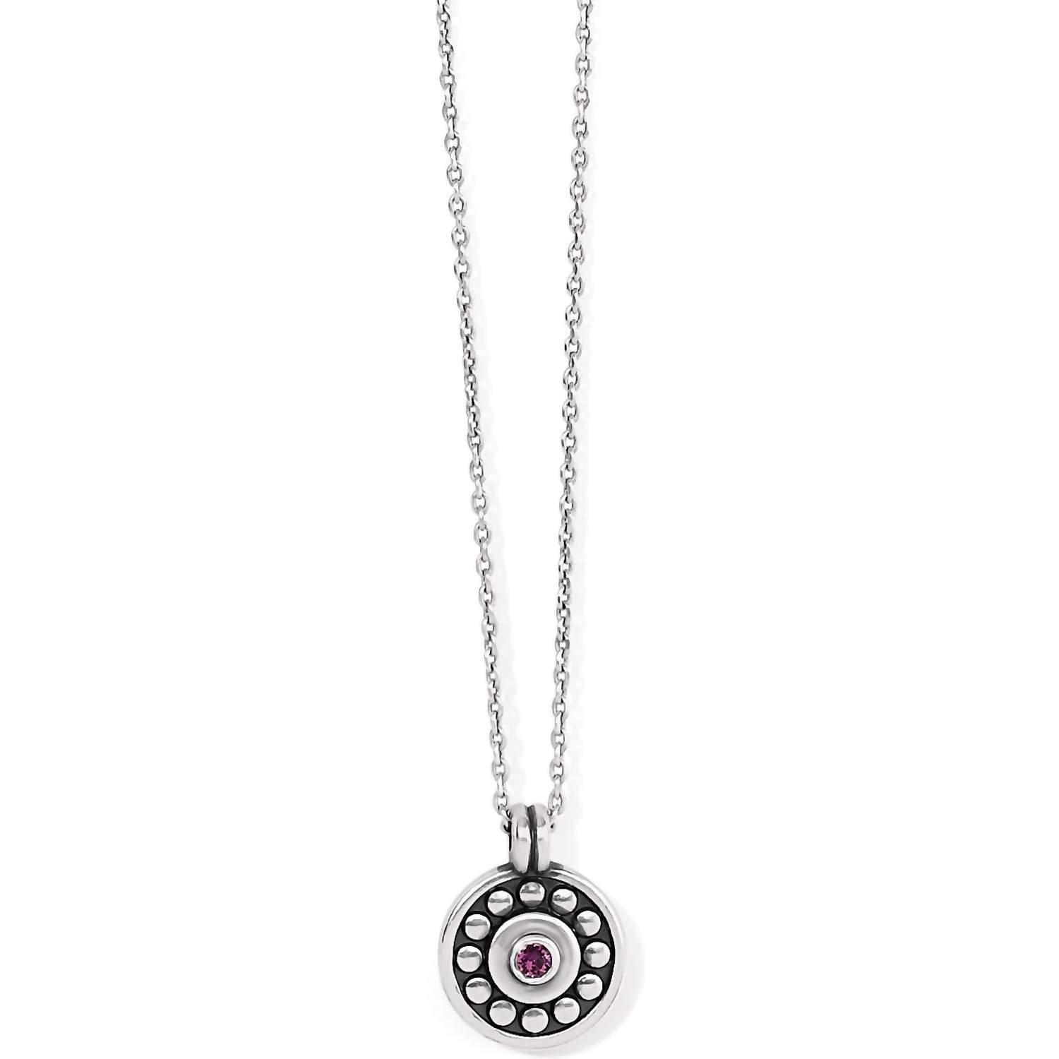 Brighton - Women's Pebble Dot Medali Petite Reversible Necklace