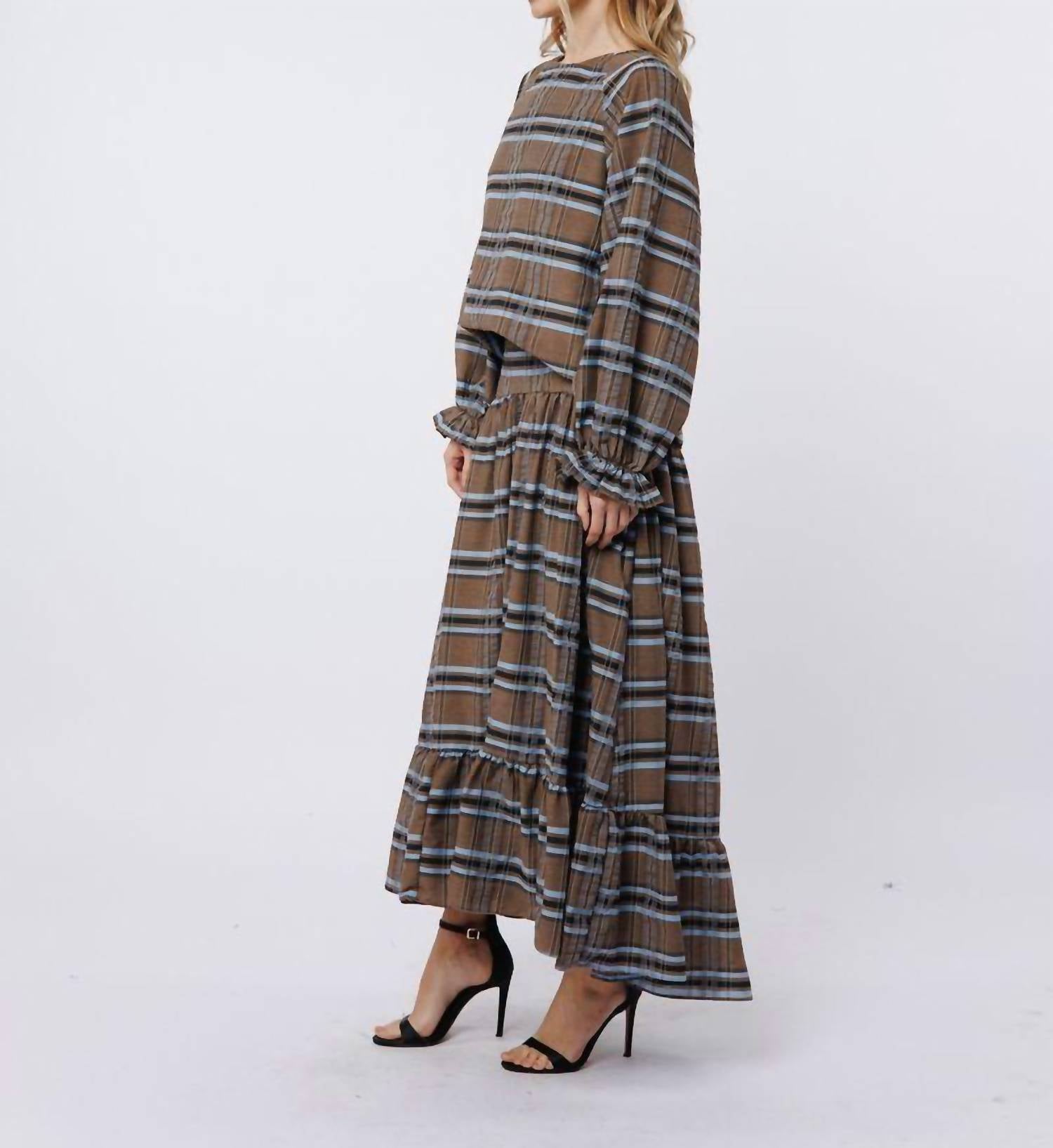 Ciebon - Madelynn Printed Maxi Skirt