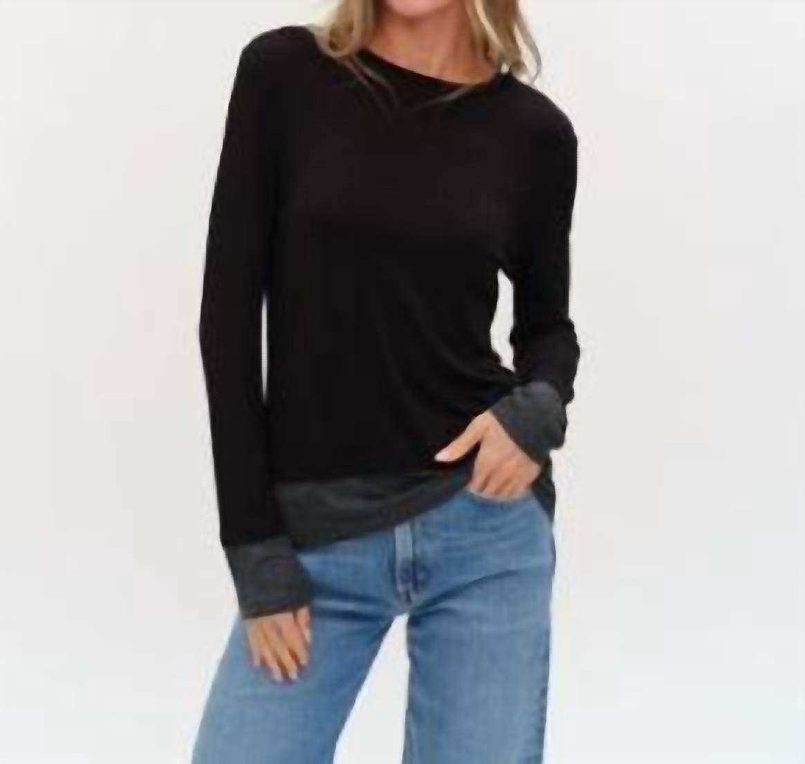 Six/Fifty - Izzy Double Layer Top