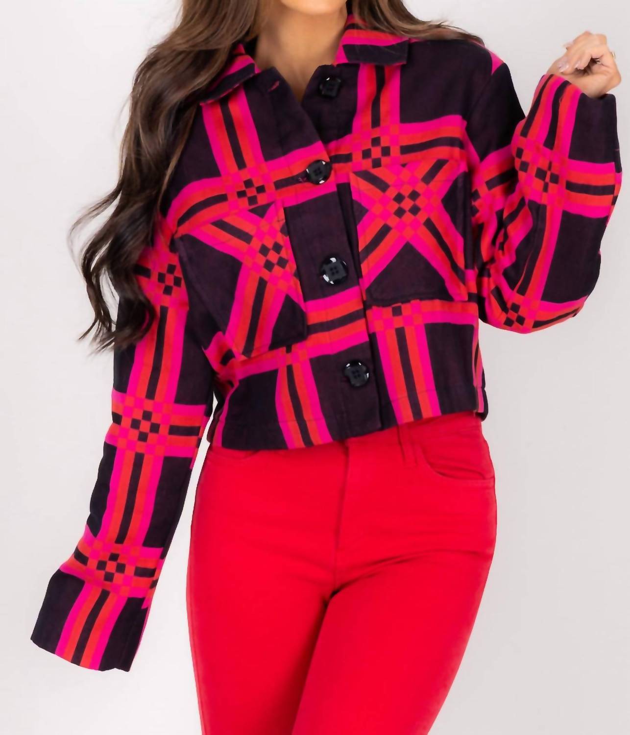 Ivy Jane - Pizazz Plaid Jacket