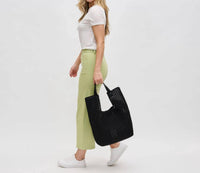 Sol And Selene - Women's Zenith Hand Woven Knot Tote Bag