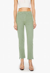 Mother - High Waist Rider Ankle step fray Jeans