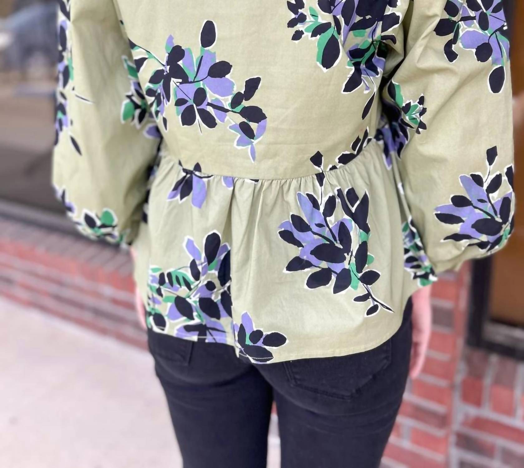 Jodifl - Puff Sleeve Top