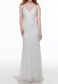 Alyce Paris - Strappy Back Sequin Prom Gown