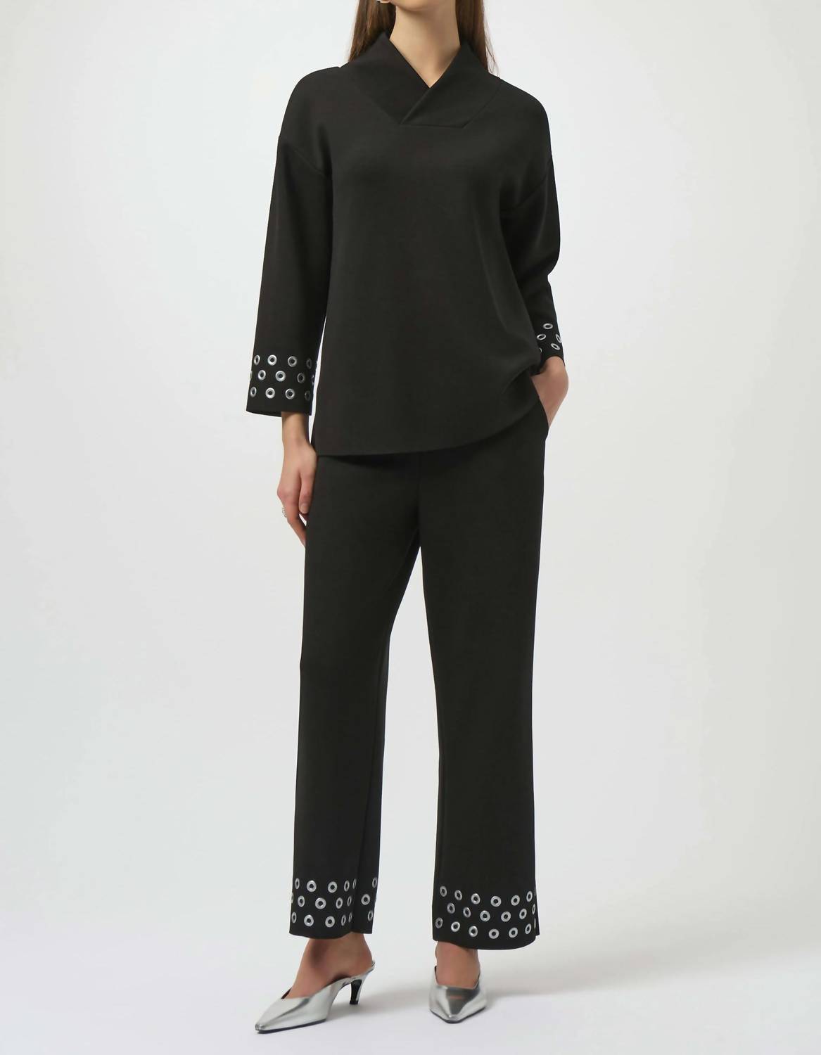 Joseph Ribkoff - Scuba Jersey Straight Leg Pants