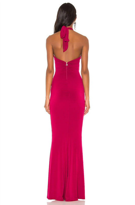 Nookie - crave halter gown