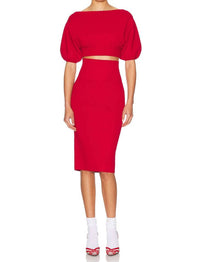 Helsa - Luella Knit Midi Skirt