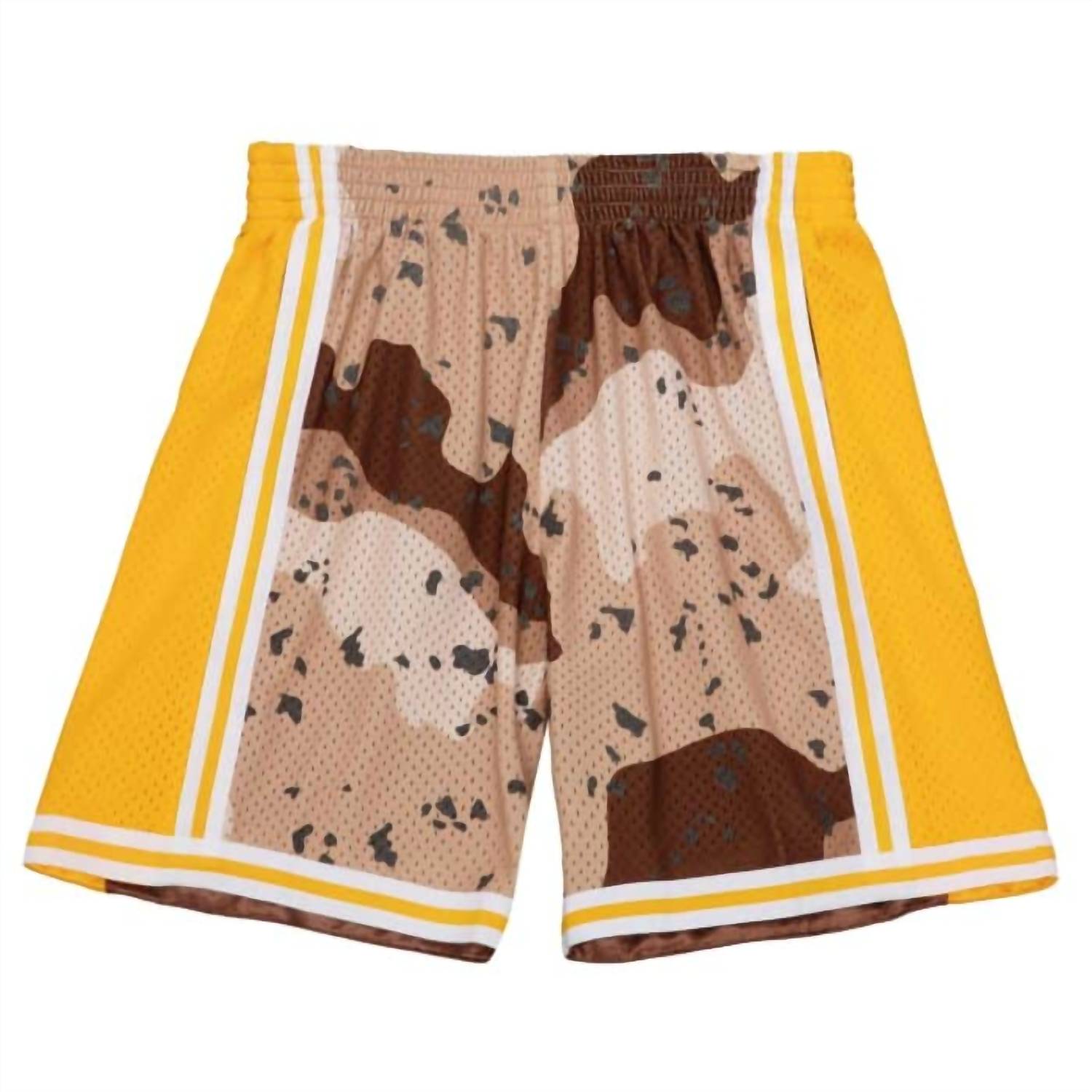 Mitchell & Ness - Men's Reflective Swingman Los Angeles Lakers Shorts