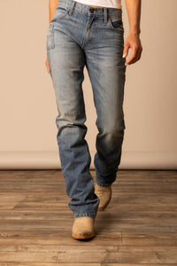 Kimes - Brooks Mid Rise Boyfriend Jeans