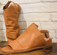 ALL BLACK Women's Cover Up Softy Sandal in brown - women's sandal - alternate view