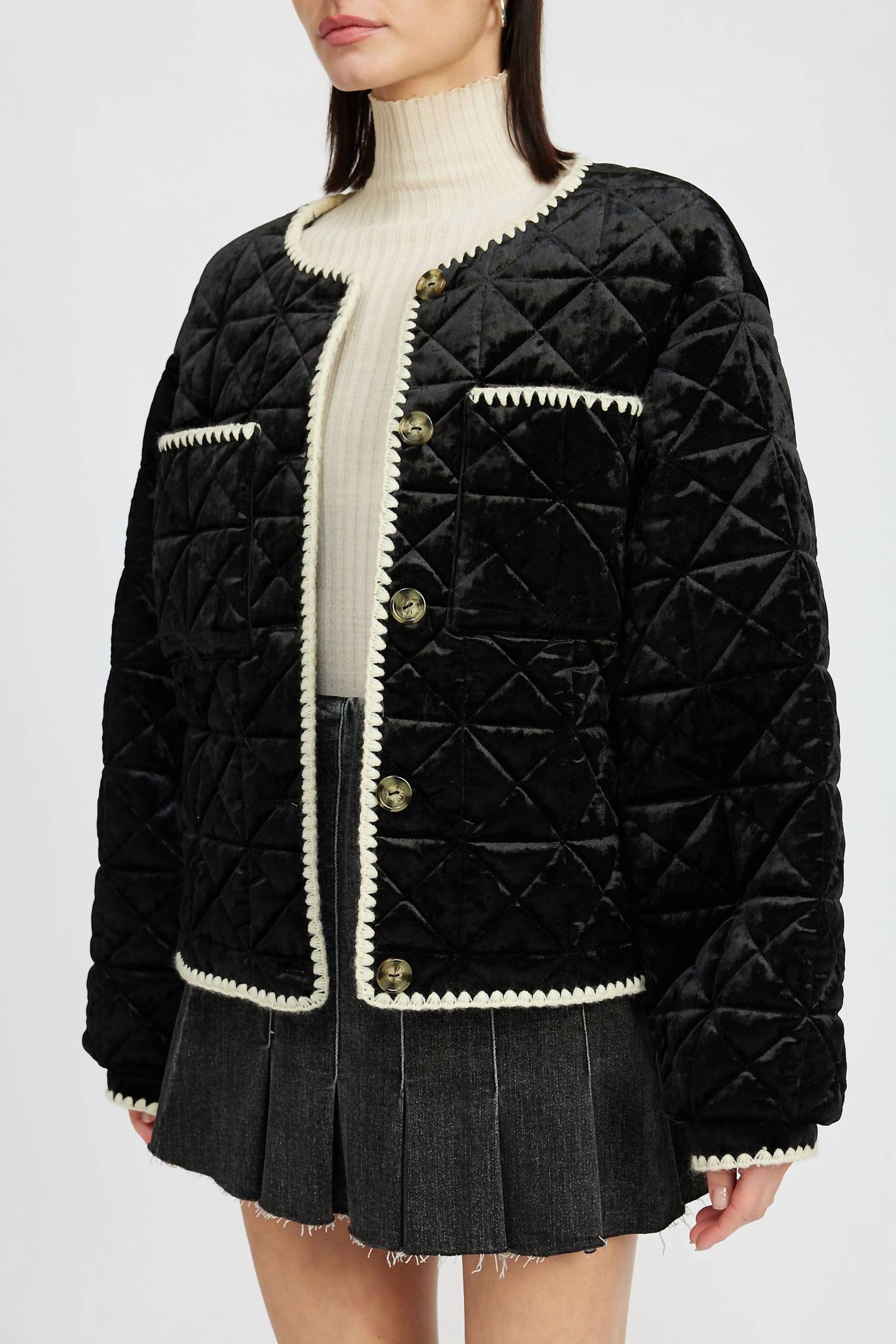 Jacquie The Label - Jacqi quilted Jacket
