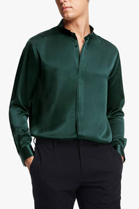 Lilysilk - Placket Button-up Classic Silk Shirt