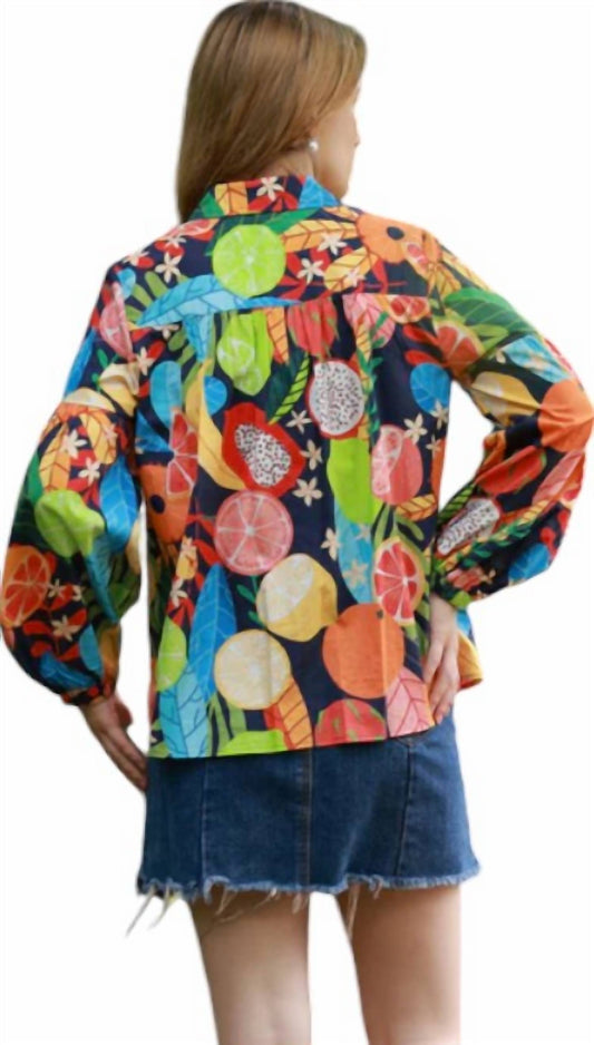 Origami - Fruit & Floral Blouse