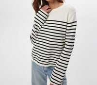 Michael Stars - Mikaela Relaxed Striped Pullover