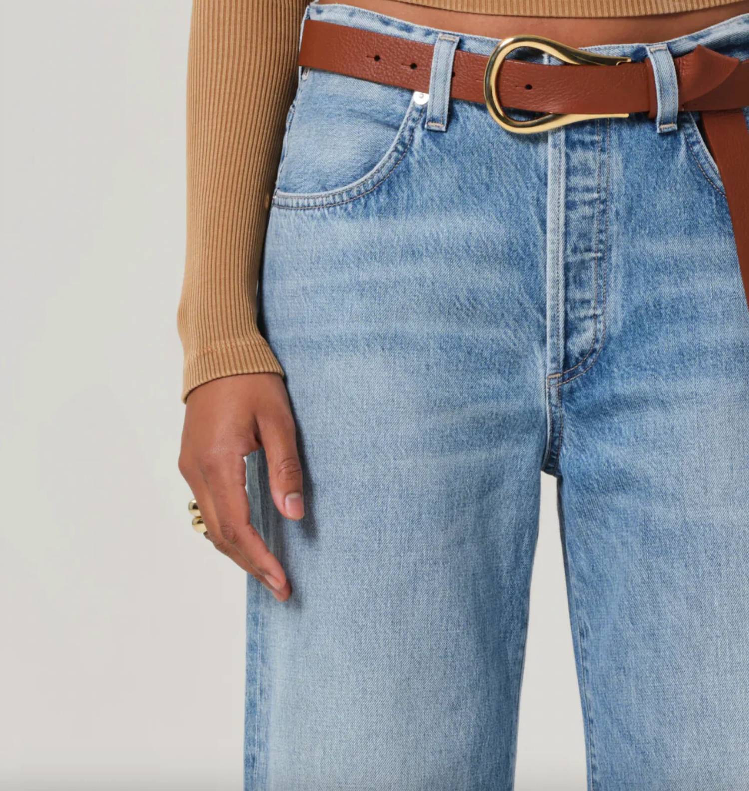 Citizens Of Humanity - Annina High Rise Wide Leg Jeans