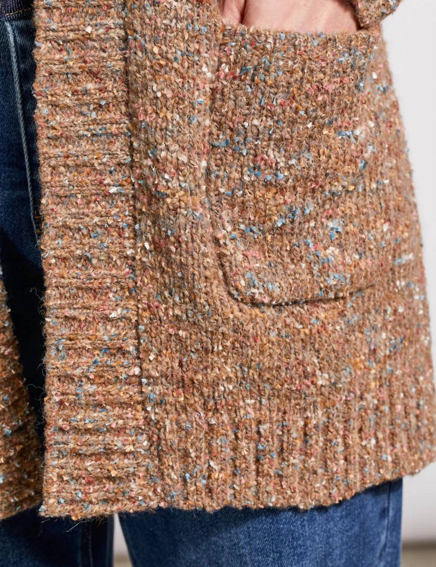 Tribal - Sweater Cardigan With Pockets