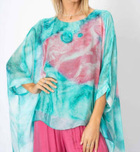Look Mode Usa - Printed Silk Blouse