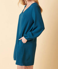 Mittoshop - Charli Balloon Long Sleeve Mini Dress