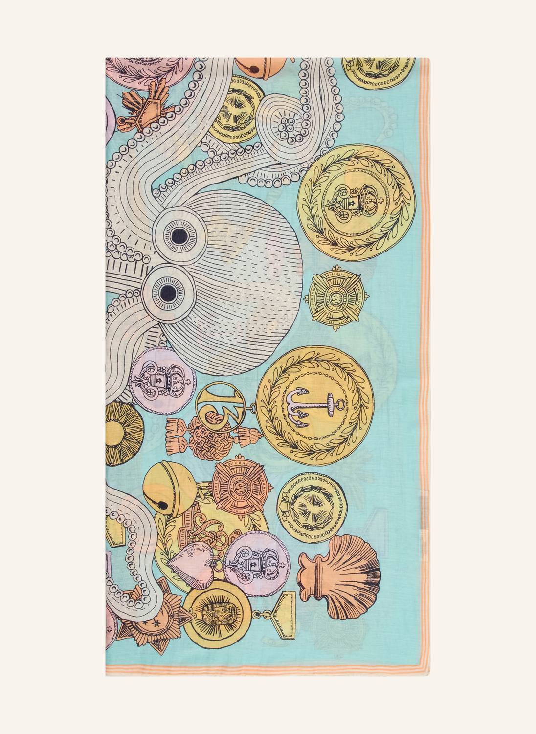 Inoui Editions - Women's Etole 100 Octopus Scarf