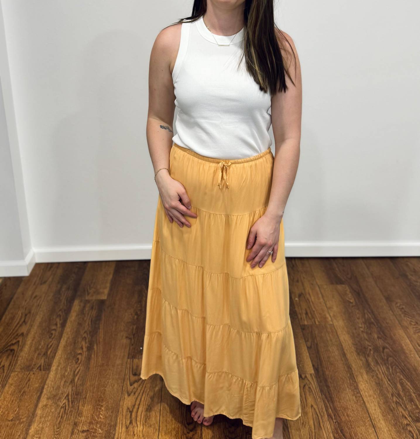 Dex - Soft Midi Skirt