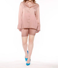 Circular Path - Long Sleeve Over Sized Shirt