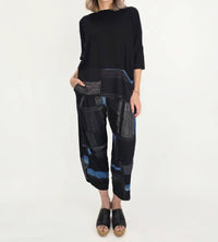 Ozai N Ku - Print Wide-leg Pants