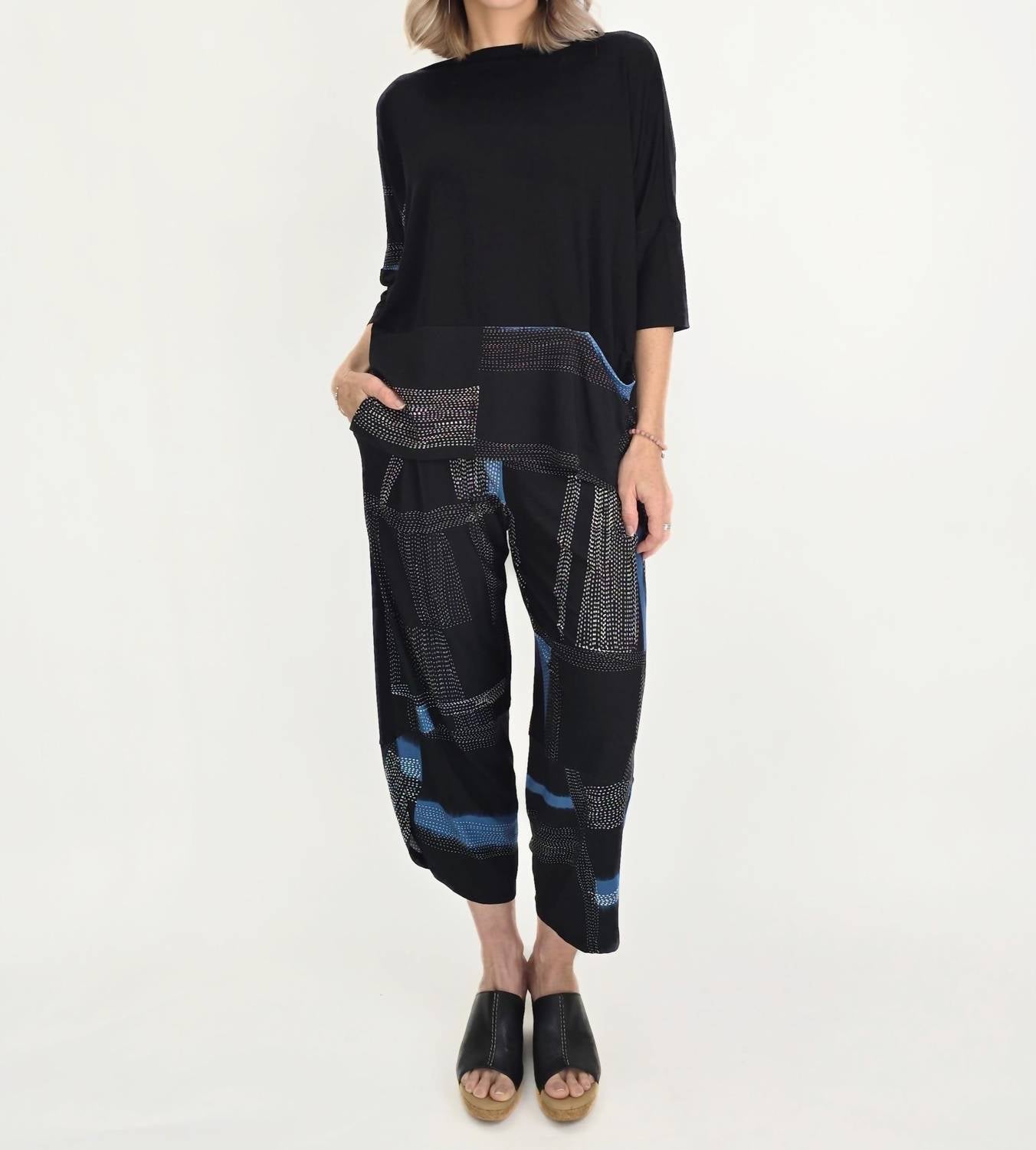Ozai N Ku - Print Wide-leg Pants