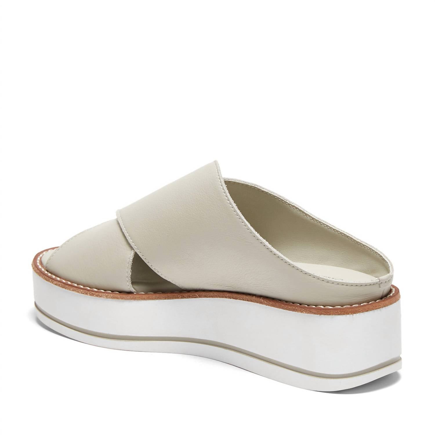 SILENT D Women's Orelia Sandal in stone 1 - women's sandal - alternate view