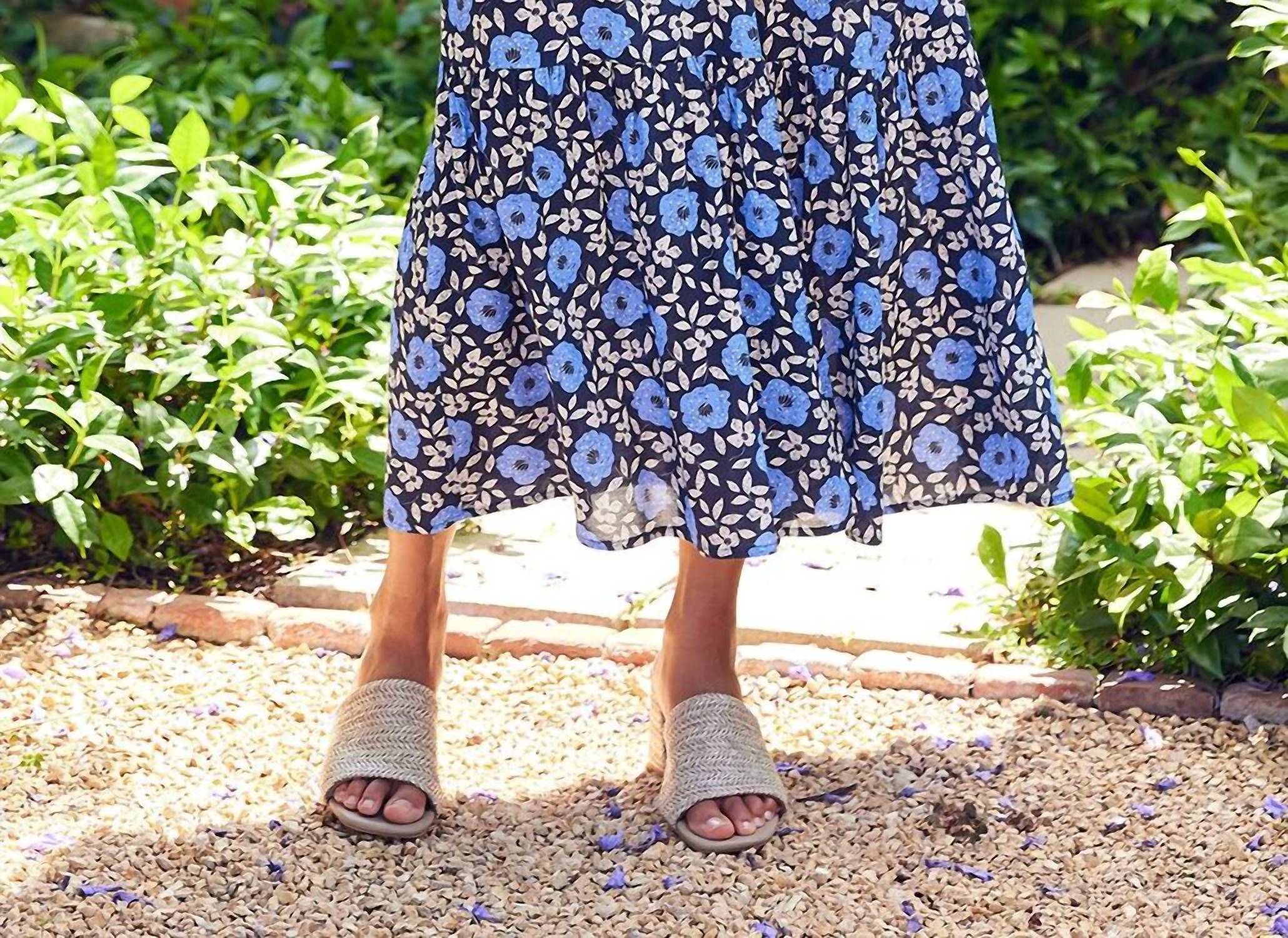 Karen Kane - Front Slit Midi Skirt