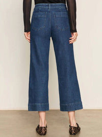 Sanctuary - The Marine Cropped Wide Leg Jean