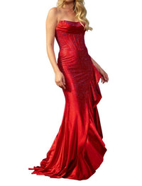 Sherri Hill - Ruffle Skirt Hot Fix Dress