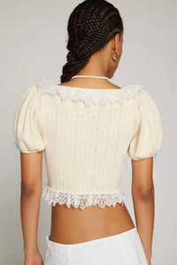 For Love & Lemons - Daniela Knit Top