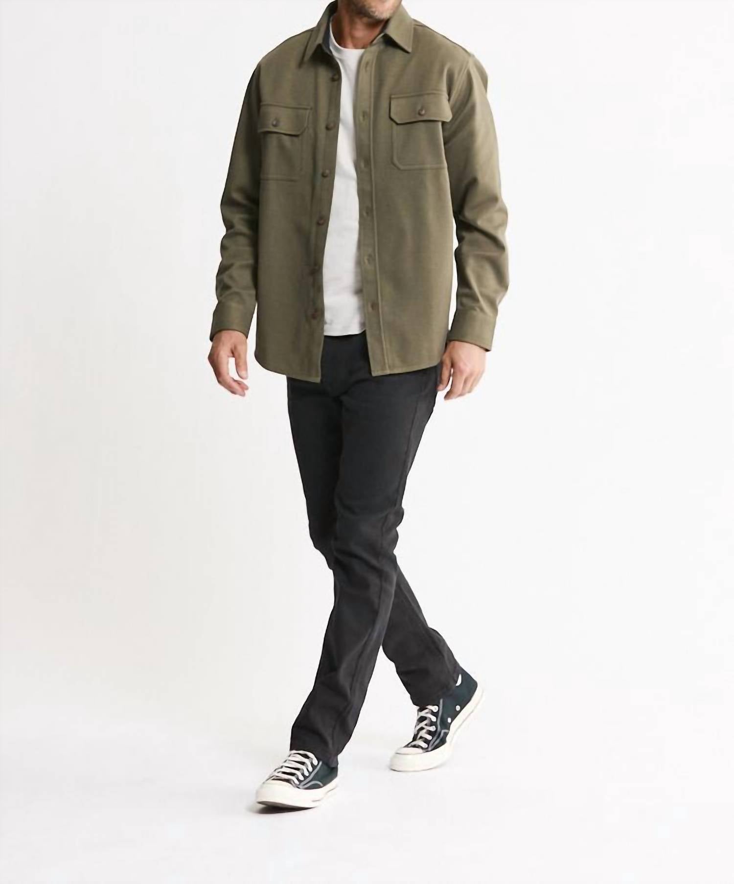 Jachs New York - Brushed Twill Overshirt